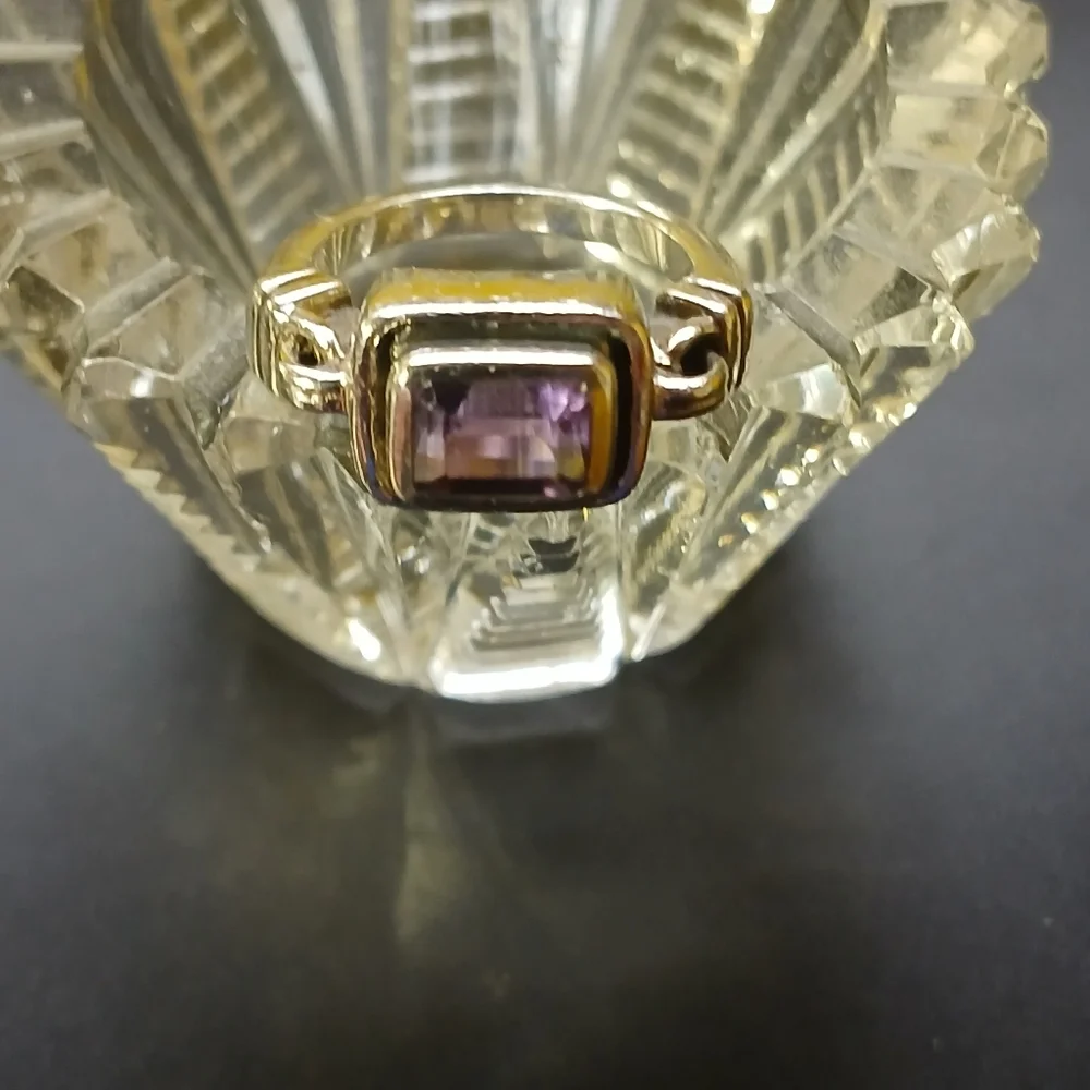 ✨️Silpada Amethyst 925 Misty Morning  Ring✨️ R-1158  Size 5 - Picture 3 of 10